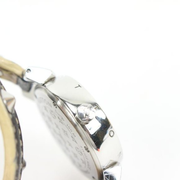 Louis Vuitton Triple Coiled Q1212 Tambour Watch 28mm Quartz 25lv37s - Picture 11 of 12